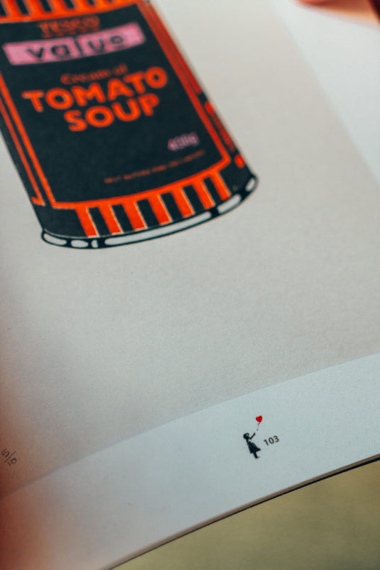 Banksy Ausstellungsbuch auf Italienisch