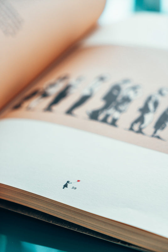 Banksy Ausstellungsbuch auf Niederländisch