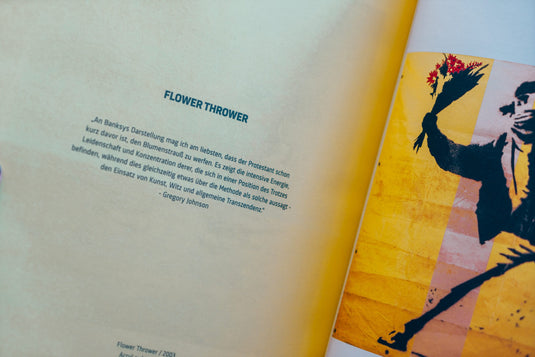 Banksy Ausstellungsbuch auf Deutsch