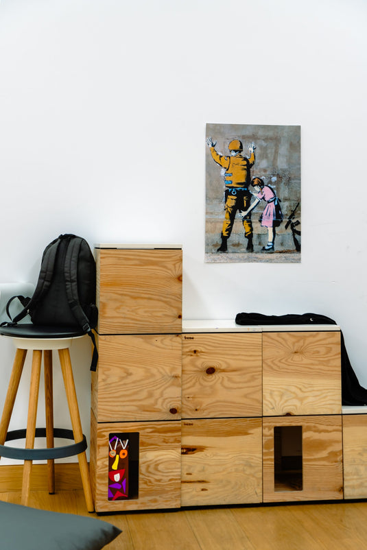 Poster - Frisking Soldier