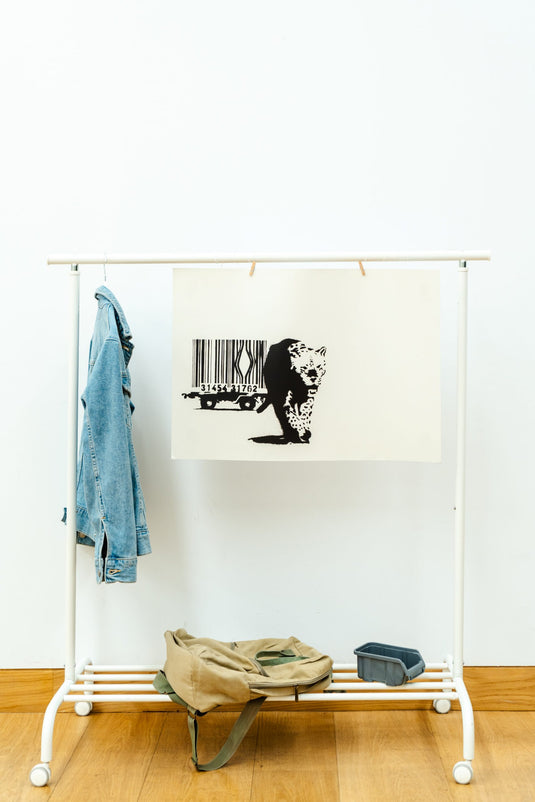 Plakat - Barcod Leopard