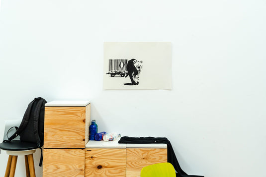 Plakat - Barcod Leopard