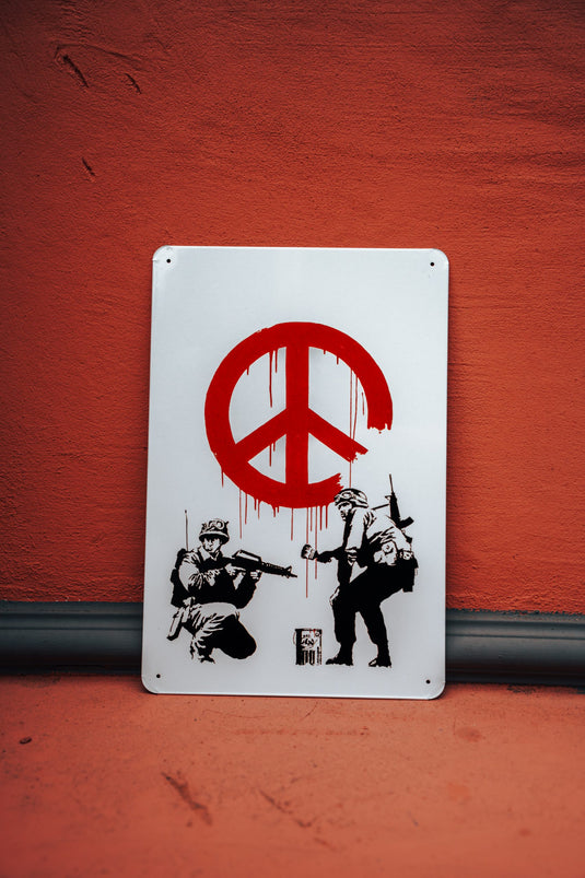 Metall Platte - CND Soldiers