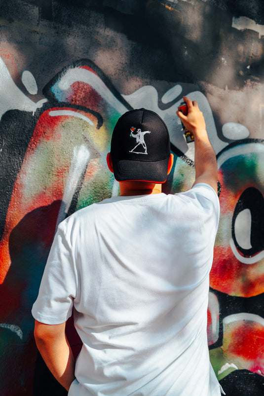 Cappy - Flower Thrower (Schwarz)