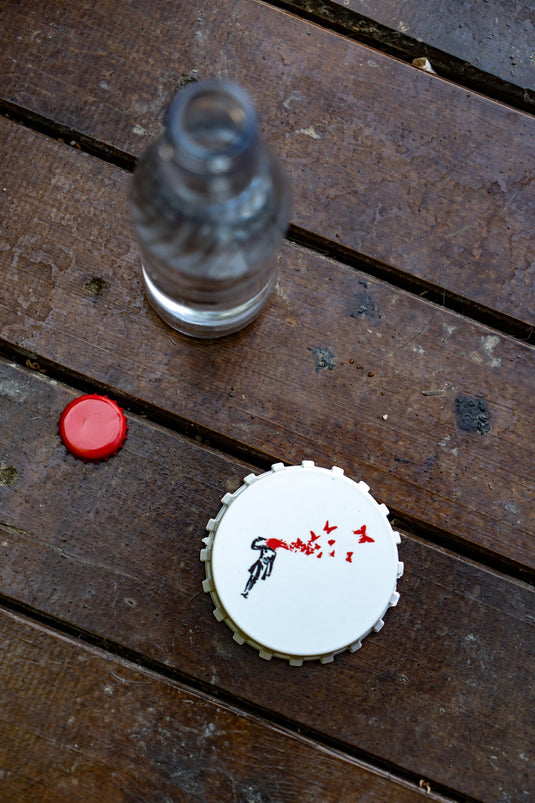 Magnet Flaschenöffner – Butterfly Girl