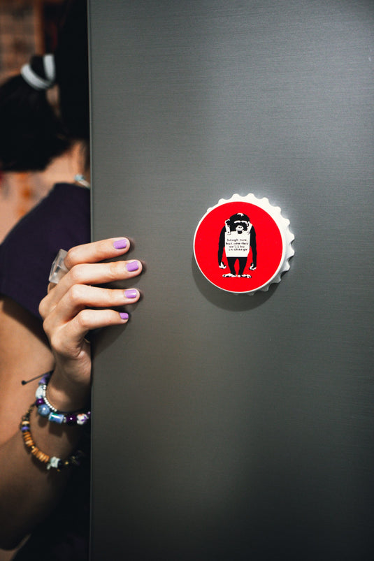 Magnet Otvíráky na lahve - Laugh Now (Rot)