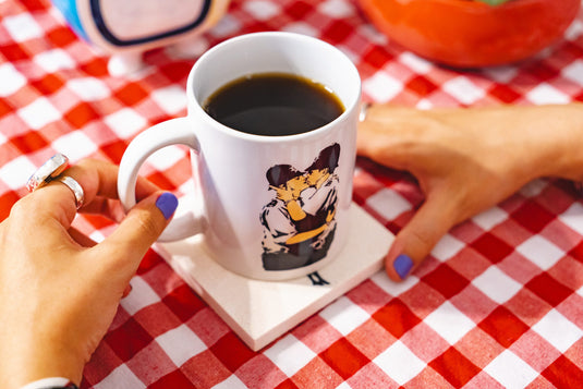 Kaffeetasse - Kissing Copper