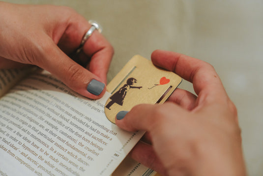 Metall Lesezeichen 3er Set - Gold