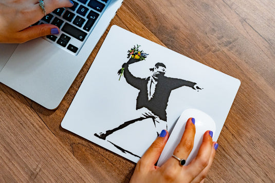 Mauspad - Flower Thrower