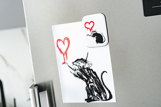 Kühlschrankmagnet - Love Rat