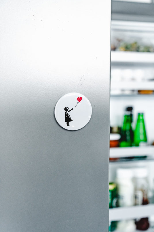 Metall Magnet Otvíráky na lahve - Girl with Balloon