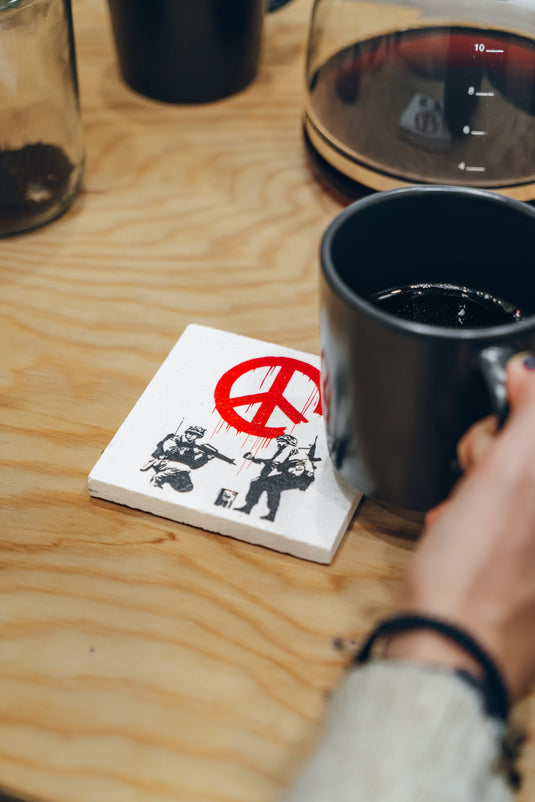 Stein Untersetzer - CND Soldiers