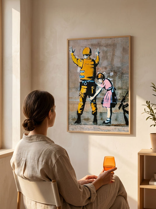Poster · Banksy - Frisking Soldier