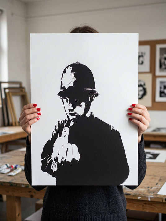 Poster · Banksy - Rude Copper