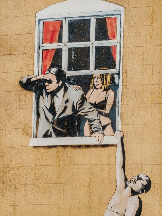 Poster · Banksy - Window Lovers