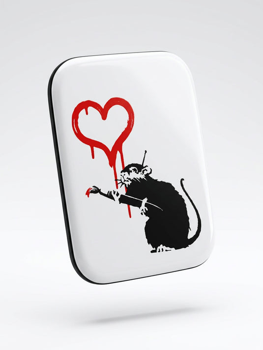 Kühlschrankmagnet · Banksy - Love Rat