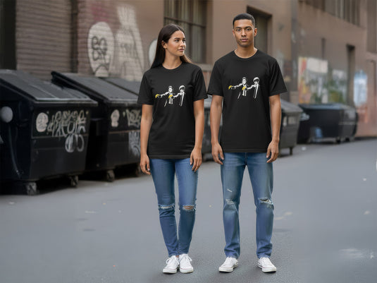 T-Shirt Pulp Fiction Schwarz