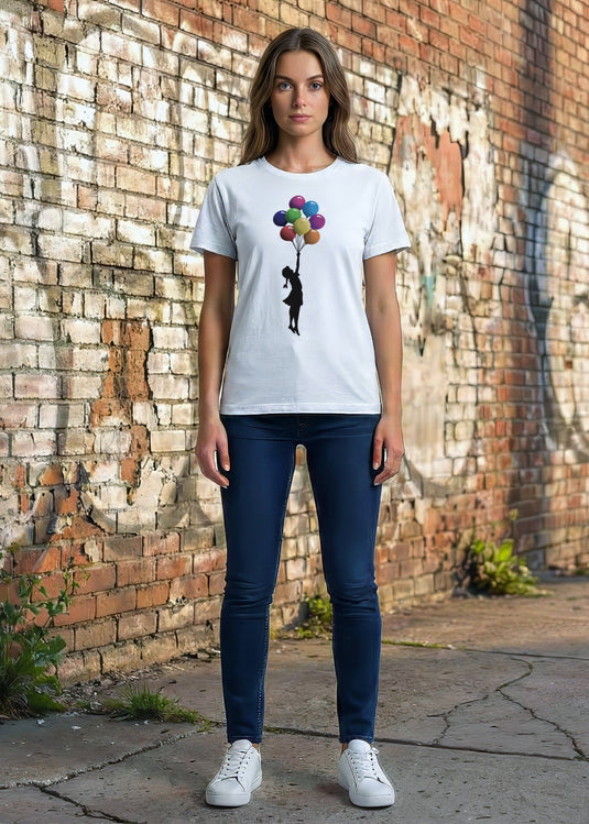 T-Shirt Floating Girl