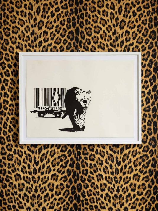 Plakát - Barcod Leopard
