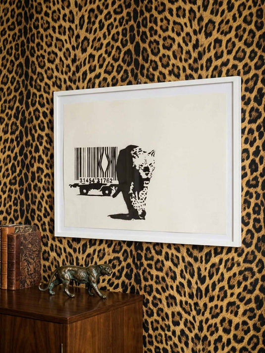 Plakát - Barcod Leopard