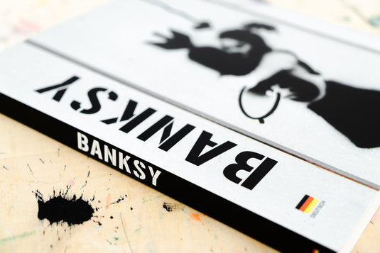 Banksy Ausstellungsbuch auf Deutsch