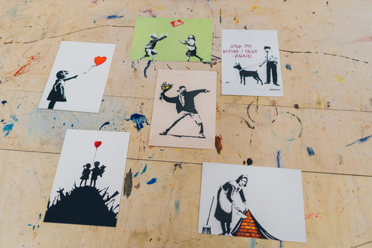 Stop Me Postkarte 6er Pack