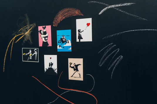 Flower Thrower Postkarte 6er Pack