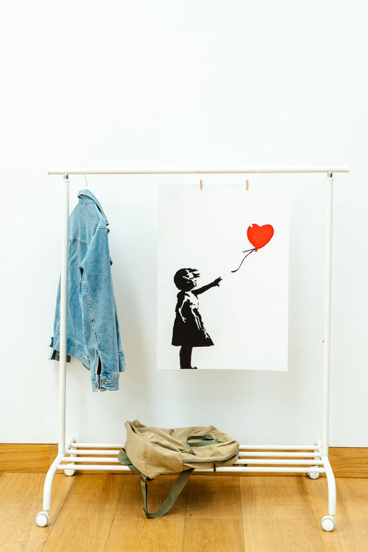 Poster - Meisje met ballon