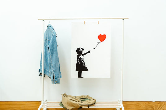 Poster - Meisje met ballon