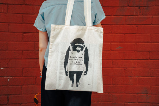 Jutebeutel klein - Laugh Now