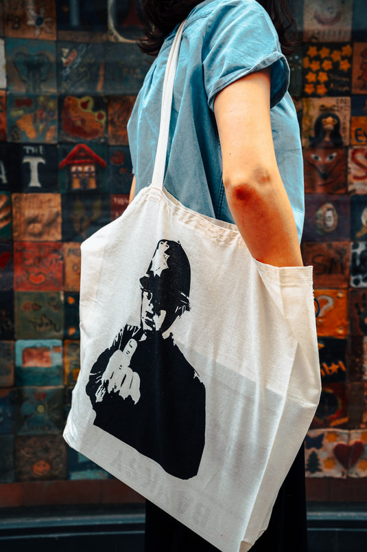 Duża torba jutowa - Rude Copper