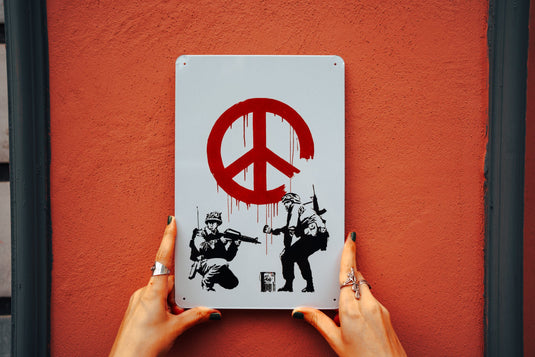 Metall Platte - CND Soldiers