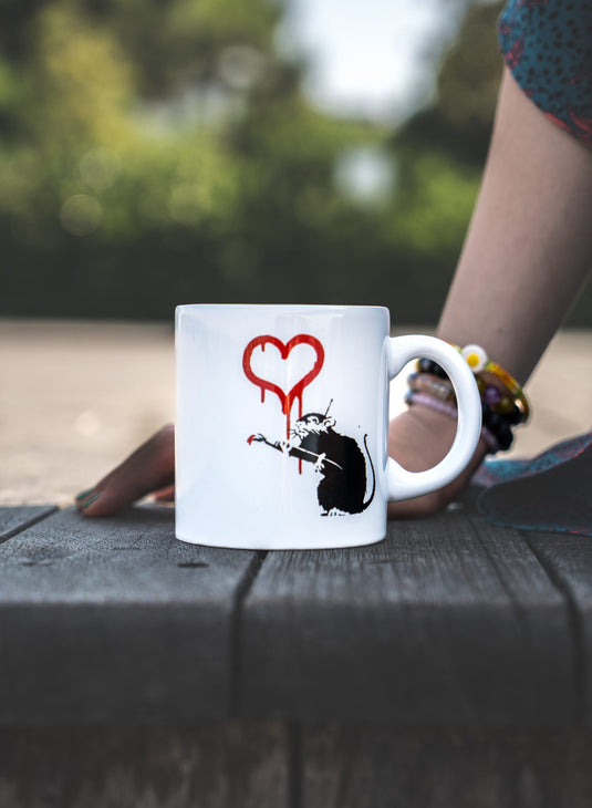 Kaffeetasse - Love Rat