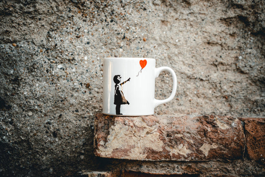 Kaffeetasse - Girl with Balloon
