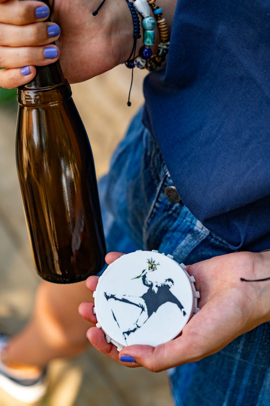 Magnet Flaschenöffner - Flower Thrower