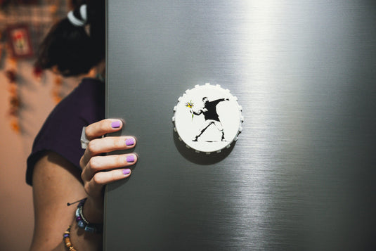 Magnet Flaschenöffner - Flower Thrower