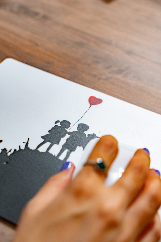 Mauspad - Kids on Guns