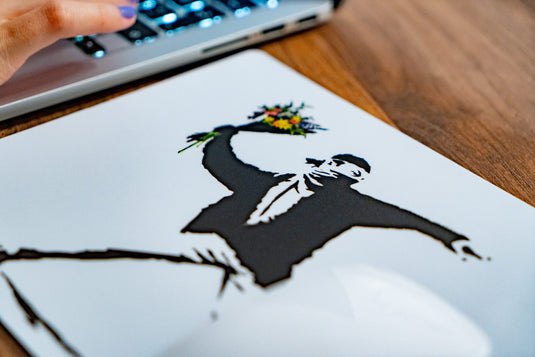 Mauspad - Flower Thrower