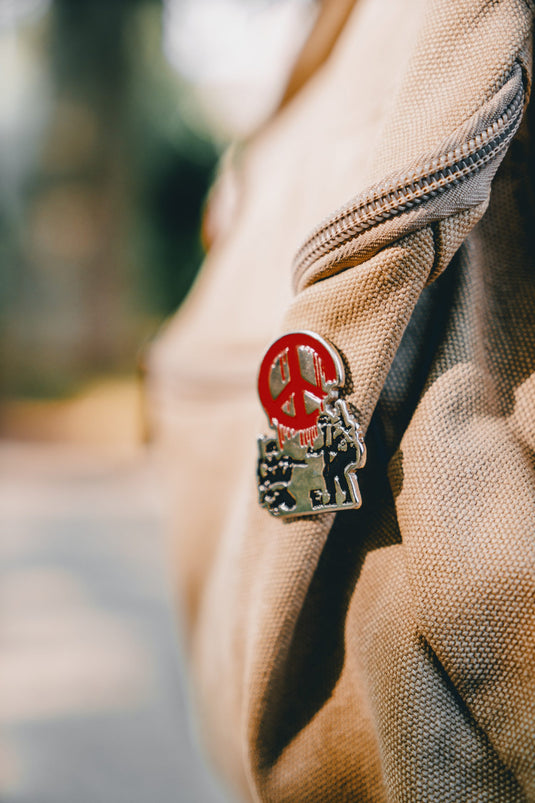 Broszka 4er Set - Girl with Balloon