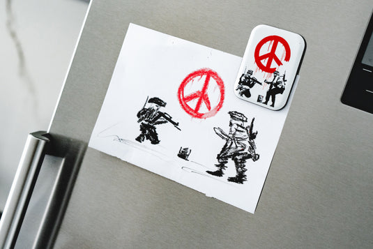 Koelkastmagneet - CND-soldaten