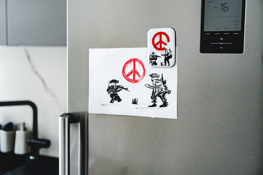 Kühlschrankmagnet - CND Soldiers