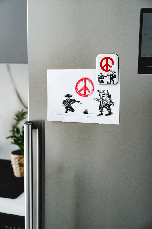 Kühlschrankmagnet - CND Soldiers