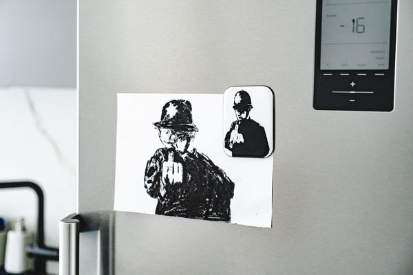 Refrigerator magnet - Rude Copper