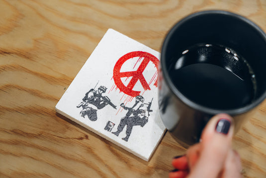 Stein Untersetzer - CND Soldiers