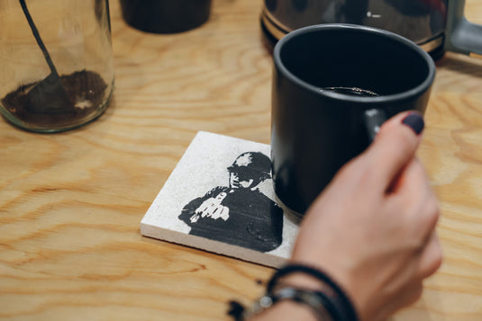 Stein Untersetzer - Rude Copper