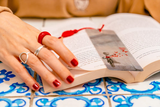 3D Lesezeichen - Butterfly Girl