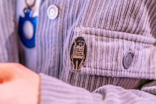 Broszka 4er Set - Girl with Balloon