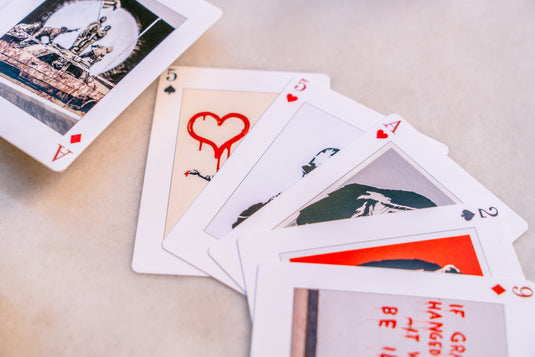 Banksy playing cards