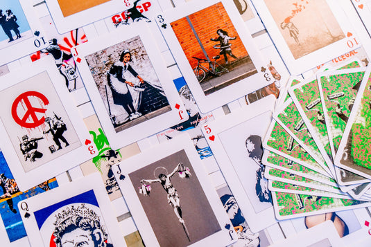 Banksy playing cards