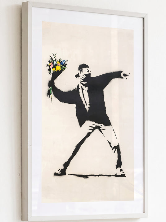 Poster · Banksy - Flower Thrower